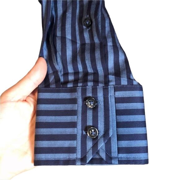 Ben Sherman woven striped button down shirt‎ - Picture 10 of 14